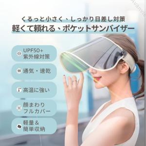 サンバイザー UVカット レディース 日よけ ...の詳細画像1