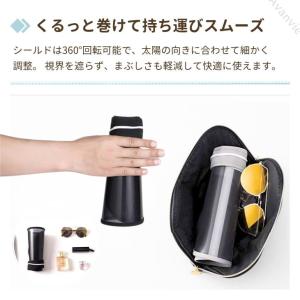 サンバイザー UVカット レディース 日よけ ...の詳細画像5