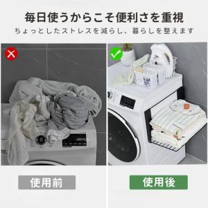 マグネット式ラック 着替え棚 ランドリーラック...の詳細画像3