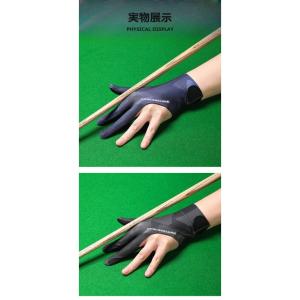 ビリヤードグローブ メンズ 左手用 フリーサイ...の詳細画像2