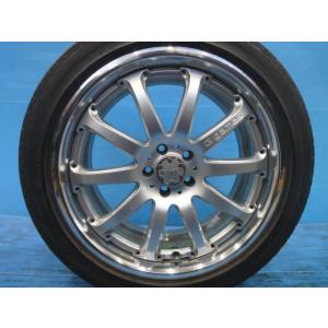 中古 18インチ タイヤ&amp;ホイール 4本セット レイズＧ　ＧＡＭＥＳ 新品輸入品  225/40 R...
