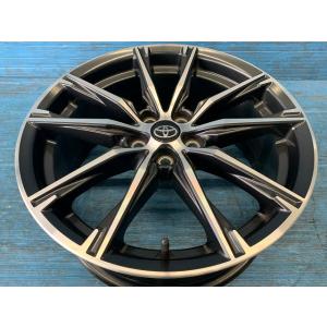 中古 17インチ ホイール 4本セット トヨタ純正 86後期  ブラック／ポリッシュ 江戸川店