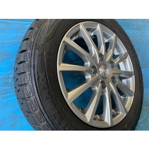 中古 15インチ スタッドレスタイヤ&amp;ホイール 4本セット LEBEN ダンロップ ウインターマック...
