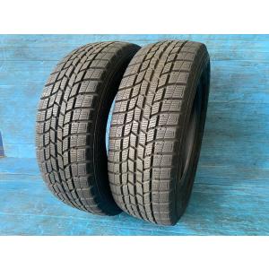 中古 14インチ スタッドレスタイヤ 2本セット グッドイヤー アイスナビ6 185/65R14 江...