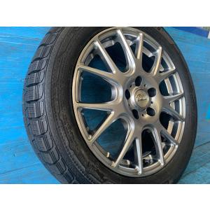 中古 17インチ スタッドレスタイヤ&amp;ホイール 4本セット Verthandi YH-M7V ナンカ...