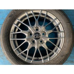 中古 16インチアルミホイール 4本セット トヨタ純正 ノア80 HYBRID BBS製 ハイグロス...