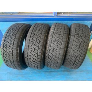 中古 20インチ スタッドレスタイヤ 4本セット ブリヂストン ブリザックDM-V2 255/55R...