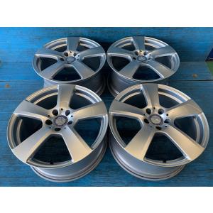 中古 18インチ ホイール 4本セット メルセデス・ベンツ純正 Eクラス/W212 シルバー 江戸川...