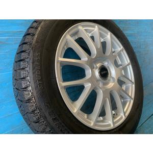 中古 15インチ スタッドレスタイヤ&amp;ホイール 4本セット ブリヂストン Toprun/M7 ブリヂ...