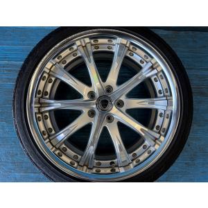 中古 19インチ タイヤ&amp;ホイール 4本セット ワーク シュバートSW4 ATR SPORT 225...