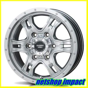 KAZERA HYPERIII 15×6.0J 33/44 6H-139.7 4本注文で送料無料 作業店舗あり｜netimpact