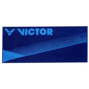 VICTOR TW202 B ビクター スポーツタオル ネイビー 綿100％ 100cm×40cm 中国製｜netintm