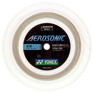 YONEX BGAS-2 / ヨネックス エアロソニック200m バドミントン ストリング 0.61mm反発  AEROSONIC｜netintm