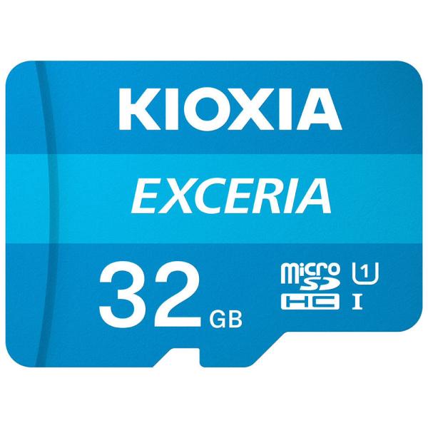 送料無料　KIOXIA (旧東芝) マイクロSD microSDHCカード 32GB 32ギガ クラ...