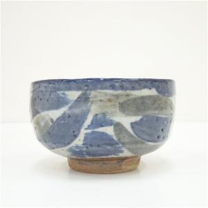 天省山窯 能道造 呉須絵茶碗(共箱)の詳細画像2