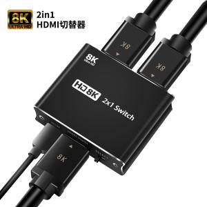 HDMI画面分割切替器 8入力1出力 4K2K 超高解像度 1モニターで8画面分割
