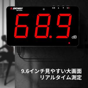 デジタル騒音計 騒音測定器 高精度 アラーム搭...の詳細画像4