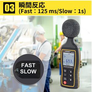 データ記録可能なデジタル騒音計 騒音データの出...の詳細画像4