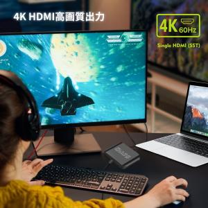 4K対応 USB-C to HDMI+Disp...の詳細画像3