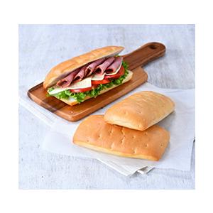 ＴＳ　チャバタ （80g×48個入り） ハラール認証  （沖縄・離島への配送不可）業務用 冷凍パン生...