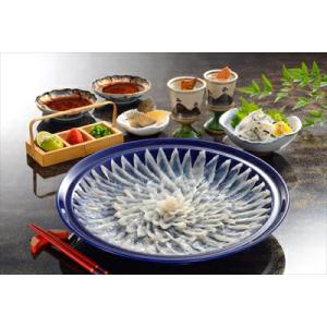 国産 とらふぐ 刺身 大皿 160g チルド セット トラフグ   鍋