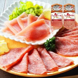 北海道 「札幌バルナバハム」 パーティーセット （ウインナー4種100g×2、生サラミ80g、生ハム...