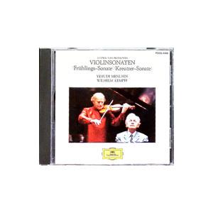 ベートーヴェン：ヴァイオリン・ソナタ第5番「春」・第9番「クロイツェル」＠メニューイン（vn）ケンプ