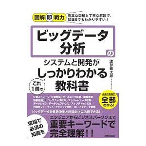 ビッグデータ分析のシステムと開発がこれ１冊でしっかりわかる教科書／渡部徹太郎