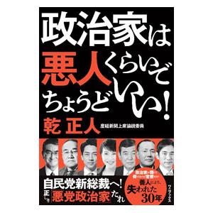 政治家は悪人くらいでちょうどいい！／乾正人