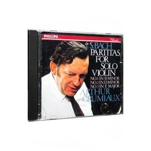 バッハ：無伴奏ヴァイオリン・パルティータ第１番〜第３番