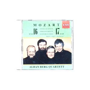 アルバン・ベルク四重奏団／モーツァルト：弦楽四重奏曲第16番＆第17番