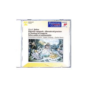ラヴェル：管弦楽曲集＠〔ボレロ／スペイン狂詩曲／道化師の朝の歌／クープランの墓 他〕オーマンディ，ミ...