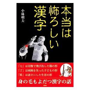 本当は怖ろしい漢字／小林朝夫