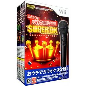 Wii／カラオケＪＯＹＳＯＵＮＤ Ｗｉｉ ＳＵＰＥＲ ＤＸ マイクＤＸセット ※オンラインサービス終...