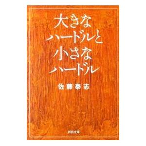 大きなハードルと小さなハードル／佐藤泰志