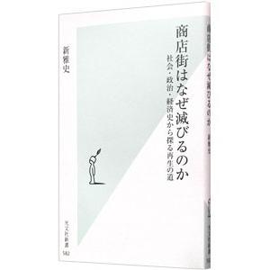 商店街はなぜ滅びるのか／新雅史