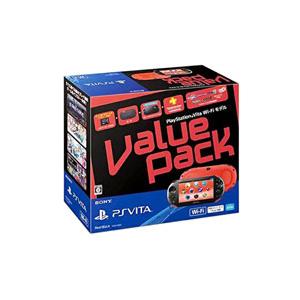 PlayStation Vita本体 Wi−Fiモデル レッド／ブラック バリューパック｜ネットオフ ヤフー店