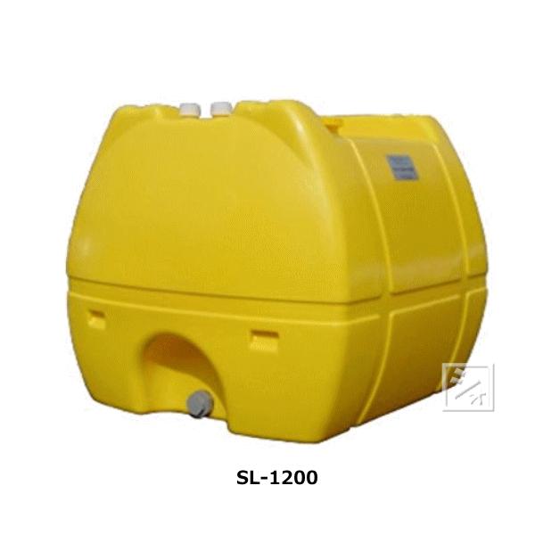 （法人配送限定） モリマーサム樹脂工業 SL-1200 ローリータンク イエロー
