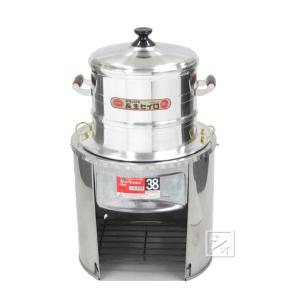 ステンレスかまど38型・羽釜セット・釜蓋30cm セット : ねっとんや