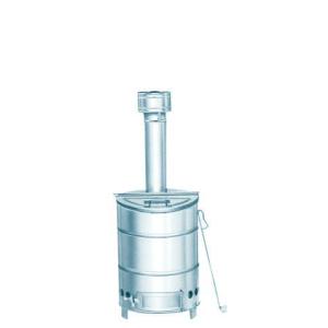 グリーンライフ 落ち葉焼却器 ステンレス OED-60S シルバー : Pinus