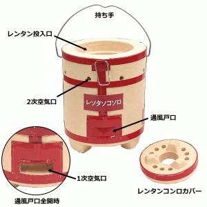 レンタンコンロ 練炭4号用の詳細画像2