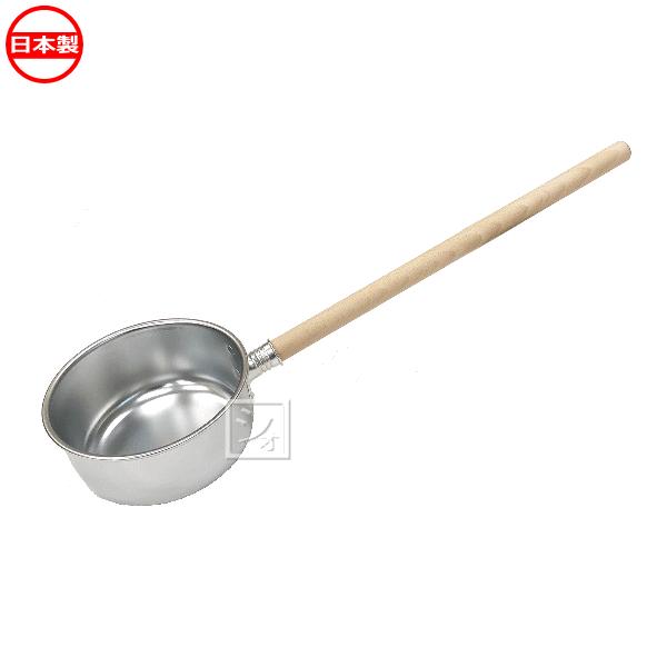 協栄金属工業 アルミ電解 水杓 木柄 720cc φ13cm