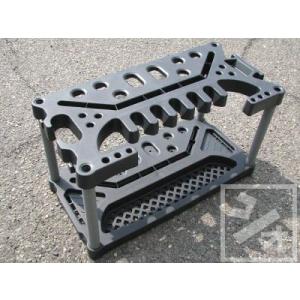 【倉庫】ガーデンツールラック （ガーデニング 収納）