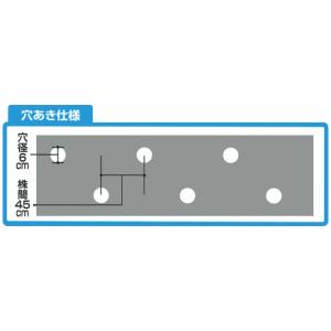 イノベックス 穴あきマルチ 2列 9245 黒...の詳細画像1
