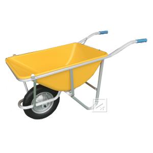 （法人配送限定） アルミ一輪車 （深型 3才） ノーパンクタイヤ仕様