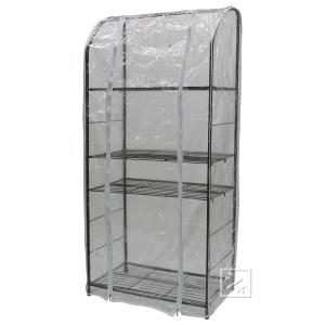 【廃番】マルハチ産業 組立式簡易温室 FR-4 フラワーラック （高さ150cm）