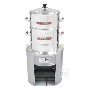 ステンレスかまど38型・羽釜セット・釜蓋30cm セット : ねっとんや