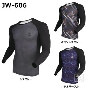 おたふく手袋 インナー JW-606 BTクールメッシュ ロングスリーブ クルーネックシャツ