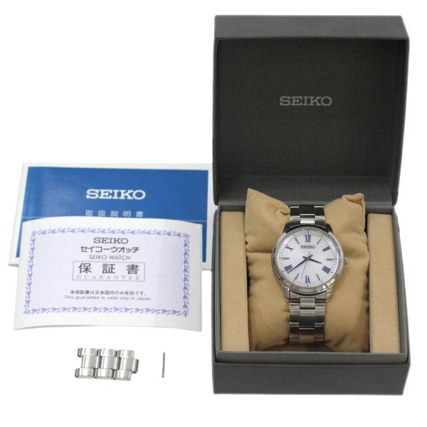 SEIKO/セイコー ソーラー腕時計 シルバー V131-0AG0 1D0261 FS-nt ABラ...