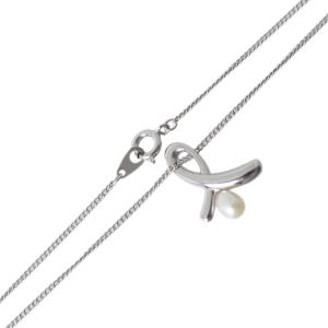 TASAKI（タサキ） 田崎真珠 ハートモチーフ ネックレス シルバー